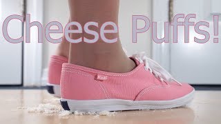 Pink Keds vs Cheese Puffs CRUSH