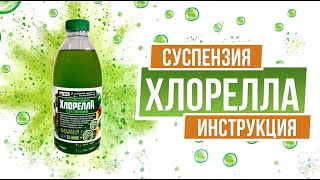 Водоросль Хлорелла применение в Садоводстве ✔️ Суспензия Хлорелла Для Цветов и Овощей