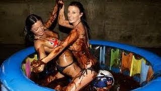 Hot Thong Bikini Women Wrestling
