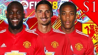 ZLATAN IBRAHIMOVIC RETURNS! FIFA 18: MANCHESTER UNITED CAREER MODE S1 #6