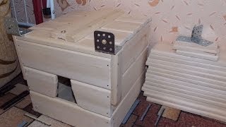 как сделать гнездо для попугаев своими руками