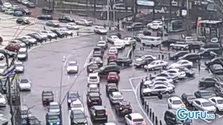 ДТП на Михайловской площади 24.03.2016