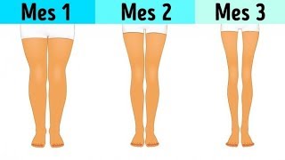 Rutina de 3 minutos antes de dormir para adelgazar las piernas