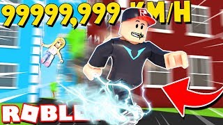 REKORD PRĘDKOŚCI W PARKOUR SIMULATOR ⚡ ROBLOX - Vito i Bella