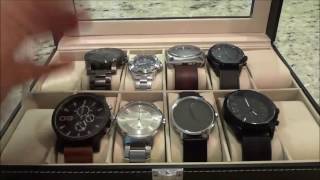 Stainless Steel VS Leather Watch Bands-Men's Fashion