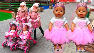 Куклы Беби Бон Настя и подарки на Новый год Видео для детей / Magic twins