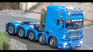 RC truck ACTION! Amazing R/C trucks at the Faszination Modellbau fair!