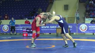 Чемпионат России по вольной борьбе среди ветеранов. Ковер А