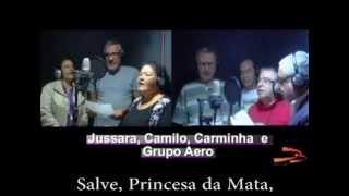 Hino de Cataguases com legenda