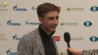 Rapid, day 1. Interview with Daniil Dubov