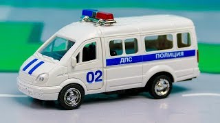 Мультик про Полицейская погоня, Гоночная машина, Авария 263 Серия Мир Машинок