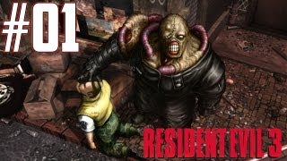 Let's Play Resident Evil 3 [Part 1][Hard] Walkthrough