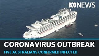 Five Australians among dozens of new cases on coronavirus cruise ship | ABC News