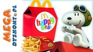 Happy Meal • Snoopy • Fistaszki • McDonalds • openbox