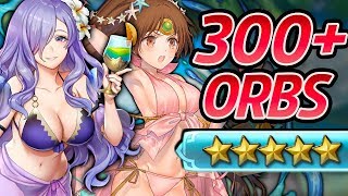 Fire Emblem Heroes - 300+ Orbs Summons: SUMMER CAMILLA, LINDE, TAKUMI & Y!TIKI