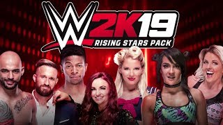 WWE 2K19 Rising Stars DLC Pack Gameplay No Commentary