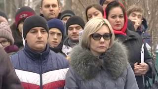 Торжественная церемония перезахоронения останков солдата ВОВ Н.К. Зиновьева, г. Новороссийск
