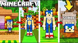 ŻYCIE SONICA W MINECRAFT || OD NARODZIN DO ŚMIERCI
