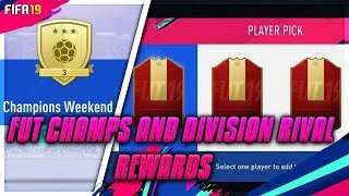 FIFA 19 FUT CHAMPS REWARDS WE GOT RED BEN YEDDER
