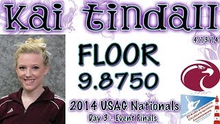 Kai Tindall [Floor] Seattle Pacific ('14 Nationals) Day 3