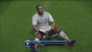 Потрясающий гол ударом с лёта в PES 17