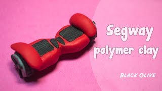 DIY КАК СДЕЛАТЬ ГИРОСКУТЕР ДЛЯ КУКОЛ ИЗ ПОЛИМЕРНОЙ ГЛИНЫ❁GIROSKUTER DOLLHOUSE POLYMER CLAY TUTORIAL