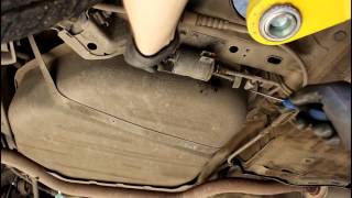 Chevrolet Epica Шевроле Эпика 2011 года Замена топливного фильтра