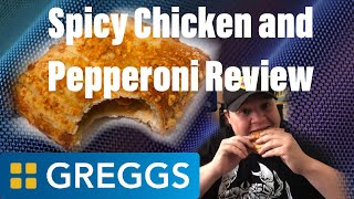 Greggs Spicy chicken and pepperoni bake review!