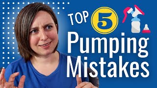 5 BIGGEST Mistakes Pumping Moms Make! - HOW TO USE A BREAST PUMP