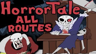 HORRORTALE - No Mercy for the human! (ALL ROUTES/Playable Teaser)