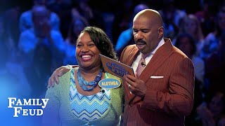 The Frosts play Fast Money! | Family Feud