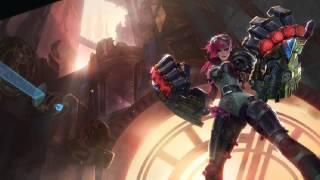 Vi Login Screen and Music league of legends HD 1080