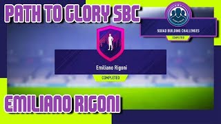 FIFA 18 - Path to Glory - Emiliano Rigoni SBC