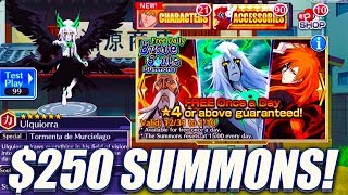 $250 Multi-Summons! 5 Star Pulls!!!!!!! - BLEACH Brave Souls