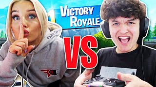 FaZe Jarvis VS FaZe Kay & Girlfriend (1V1 FORTNITE) PRANK!!