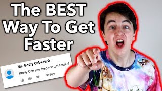 The #1 BEST Way To Get Faster At Cubing