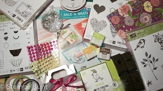 Neue Produkte F/S-Katalog/ Sale-A-Bration  Stampin'Up!® mit ersten Ideen