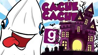 CACHE CACHE MANOIR HANTÉ !!! GMOD !!!