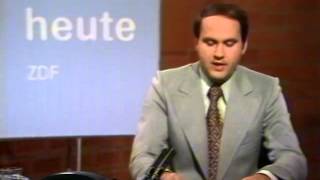 Sehr alte ZDF heute Nachrichten vom 4. September 1977