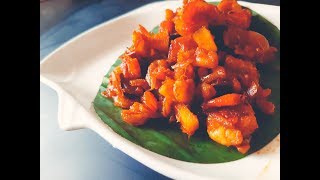 തേങ്ങാക്കൊത്ത് ഇട്ടു വെച്ച നാടൻ ചെമ്മീൻ റോസ്സ്റ്||Tasty  Chemmeen Roast||Prawns Coconut Roast