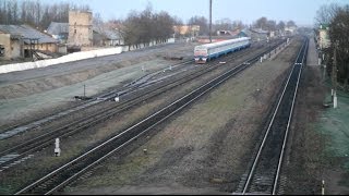 Утренний разъезд поездов в Лиозно / Rush hour in Liozno