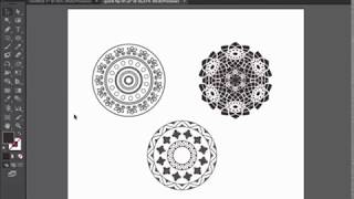 Как нарисовать круговой орнамент в Adobe Illustrator