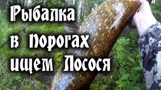 Рыбалка в диких местах Карелии