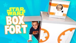 DIY Star Wars Box Fort!!! + Star Wars: the Last Jedi Crafts & Toys by KIDCITY