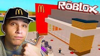 GRADIMO NAŠ MCDONALDS ( Roblox McDonald's avantura ) ep.1