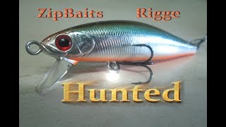 Воблер ZipBaits Rigge Hunted 78 S-Line. Распаковка Посылки + Улов !!!