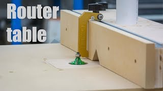Router table - Table saw mount