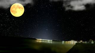 Sea, moon - FREE Footage for video .. 1080 p  / Море , луна  - Футаж для видеомонтажа FULL HD