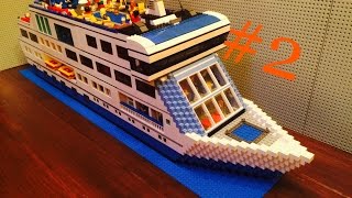 Супер обзор #2: Лего круизный лайнер / MOC:  Lego cruise liner #2