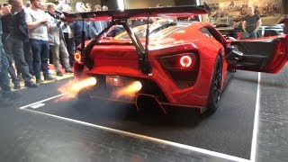 Zenvo TSR-S 1200HP shooting Big flames ??